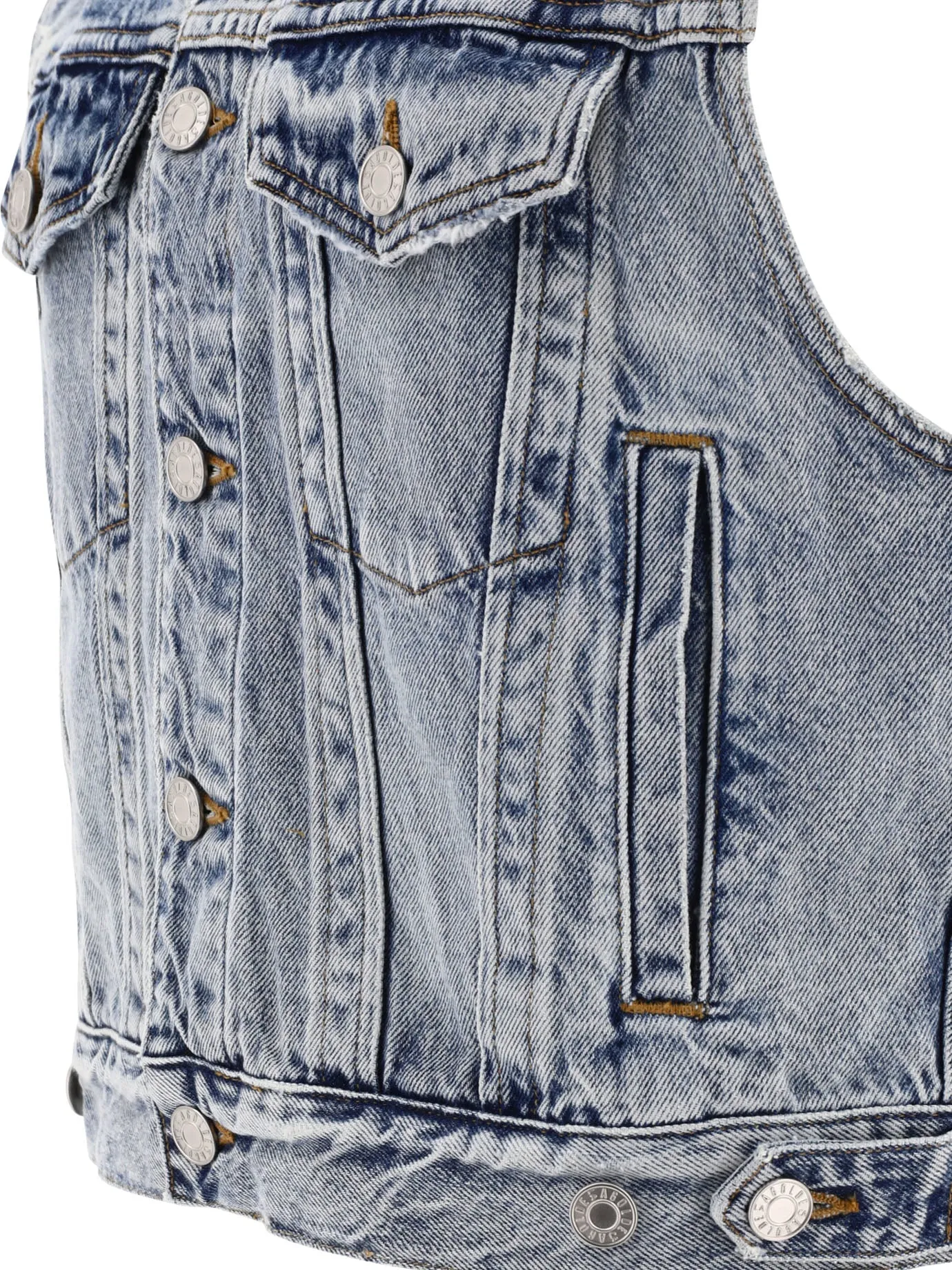 Agolde Charli Denim Vest