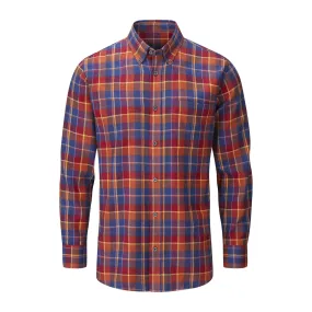 Alan Paine Ilkley Flannel Button Down Collar Shirt