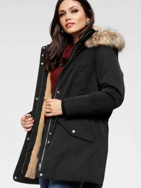 Alina Faux Fur Parka