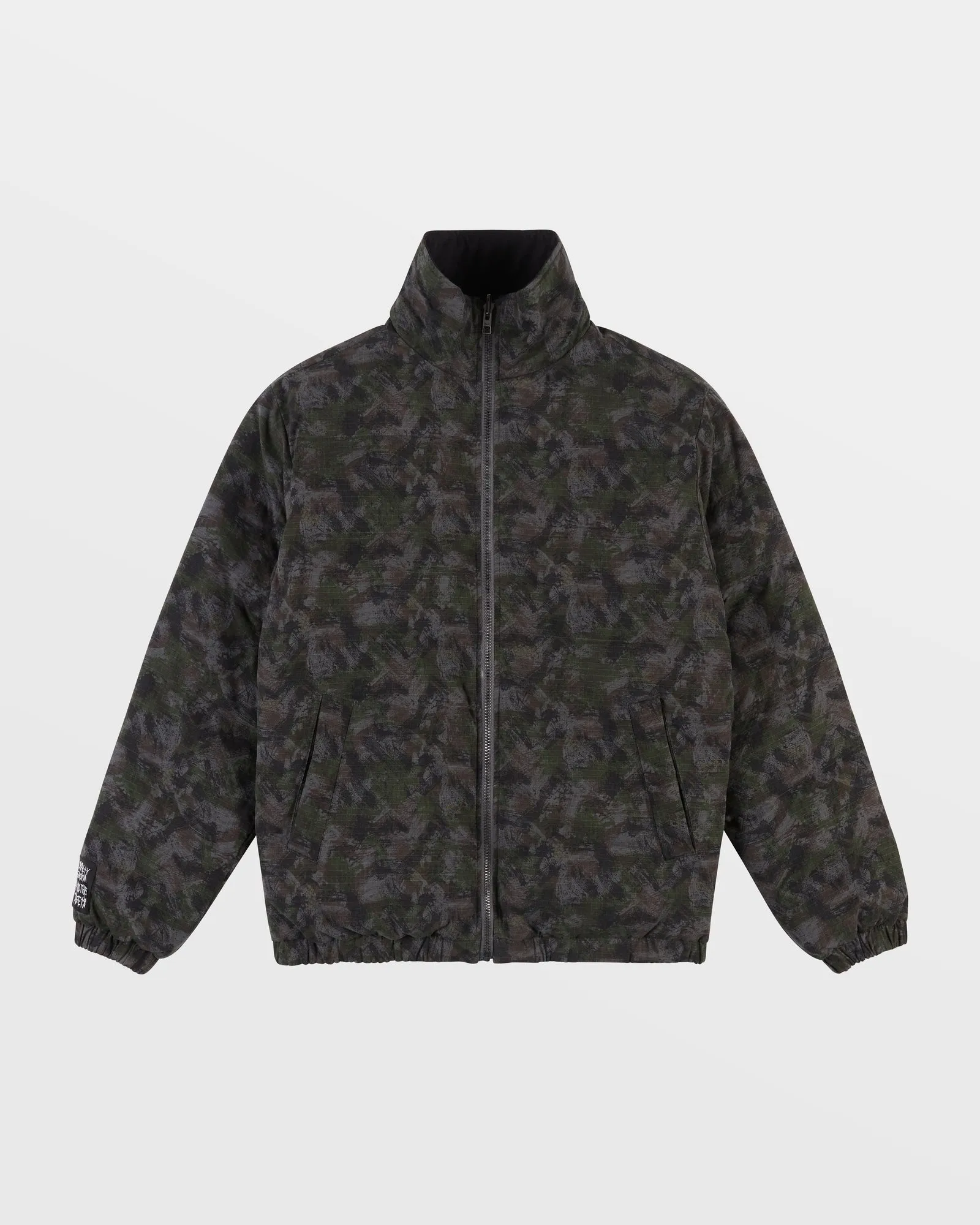 AMNESIA REVERSIBLE PUFFER JACKET CAMO