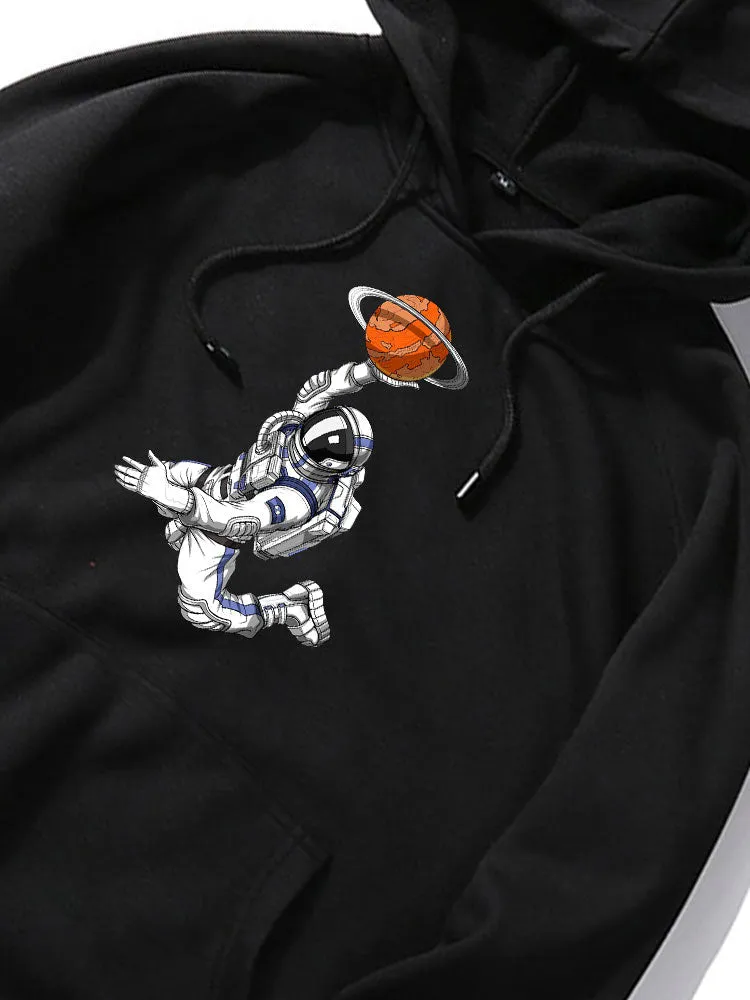 Astronaut Print Hoodie