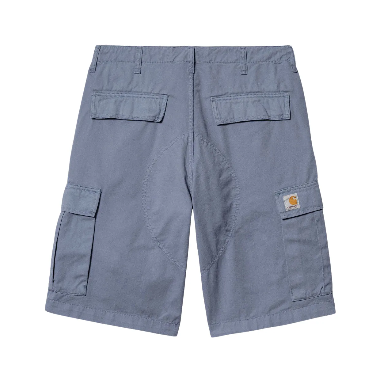 Bermuda Uomo Carhartt WIP Regular Cargo Short Blu Lavato