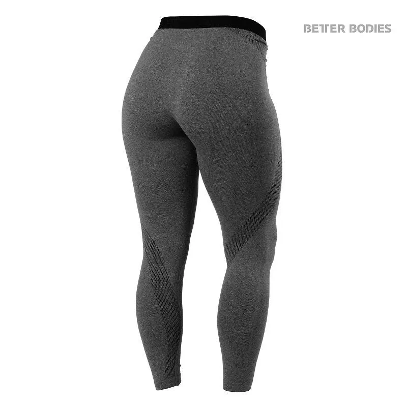 Better Bodies Astoria Curve Tights - Graphite Melange