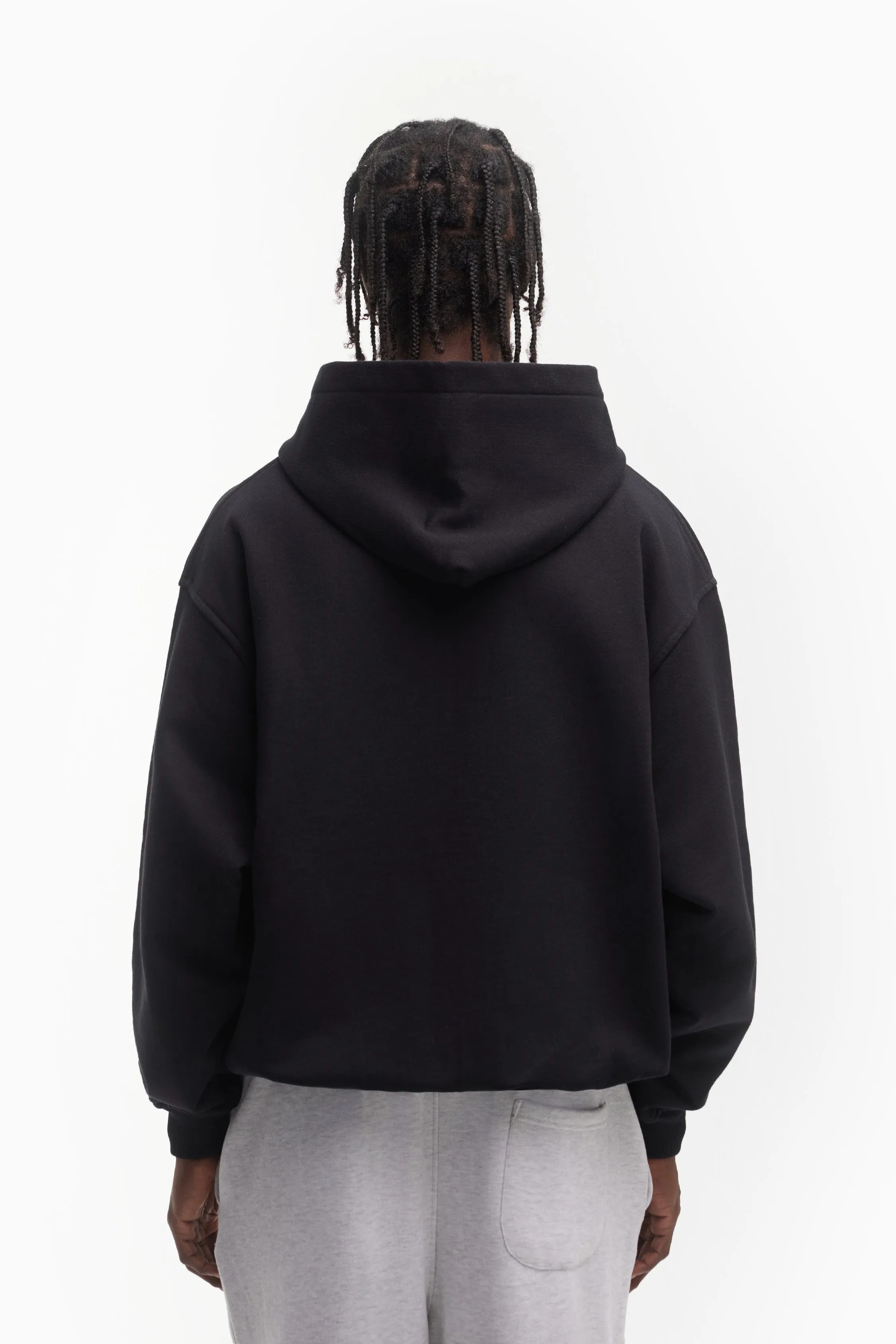 BLUR BLACK FRONTZIP