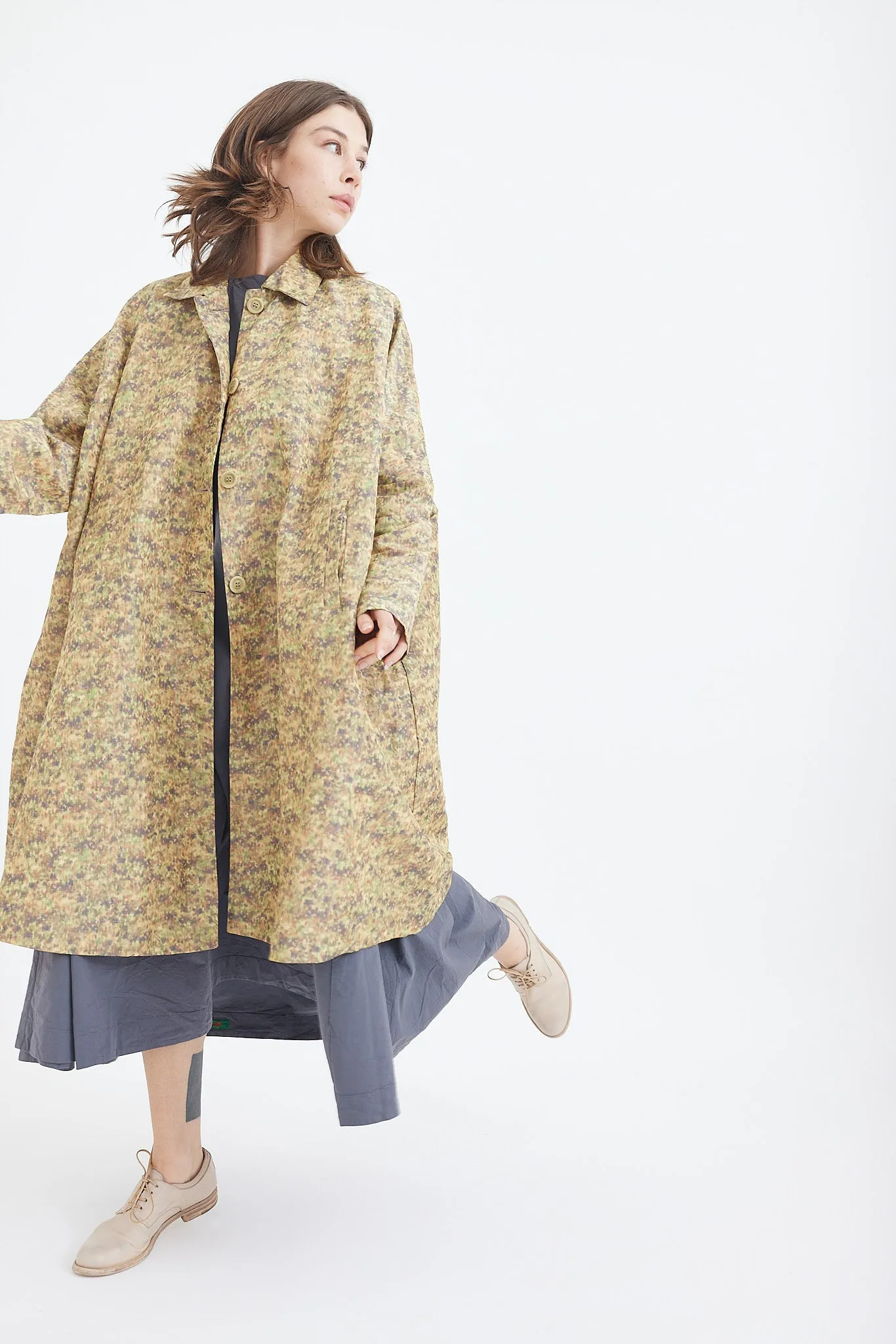 Casey Casey - ATOMLESS COAT - IKAT TWO