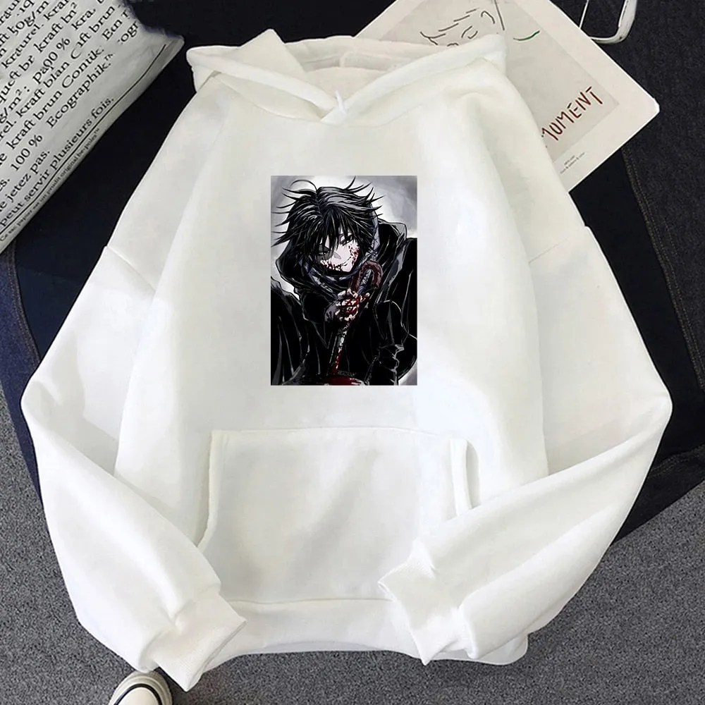 Casual Feitan Hunter X Hunter Sweatshirt  Anime Hoodie Female Pullover Oversize