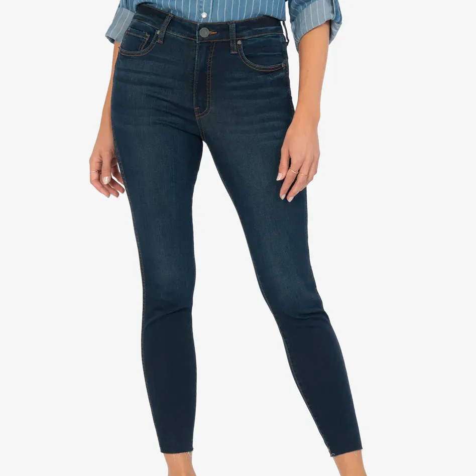 Connie High Rise Fab Ab Slim Fit Jeans (Alter Wash)