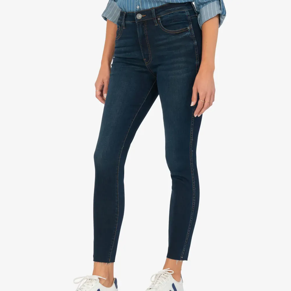 Connie High Rise Fab Ab Slim Fit Jeans (Alter Wash)