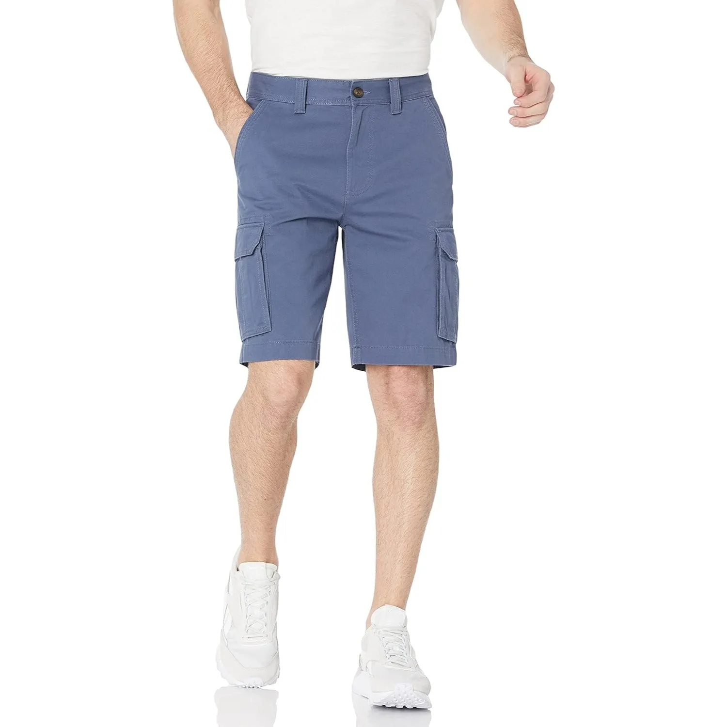 Cotton Twill Cargo Shorts