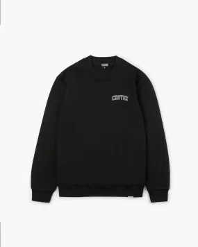 CROYEZ ARCH SWEATER - BLACK