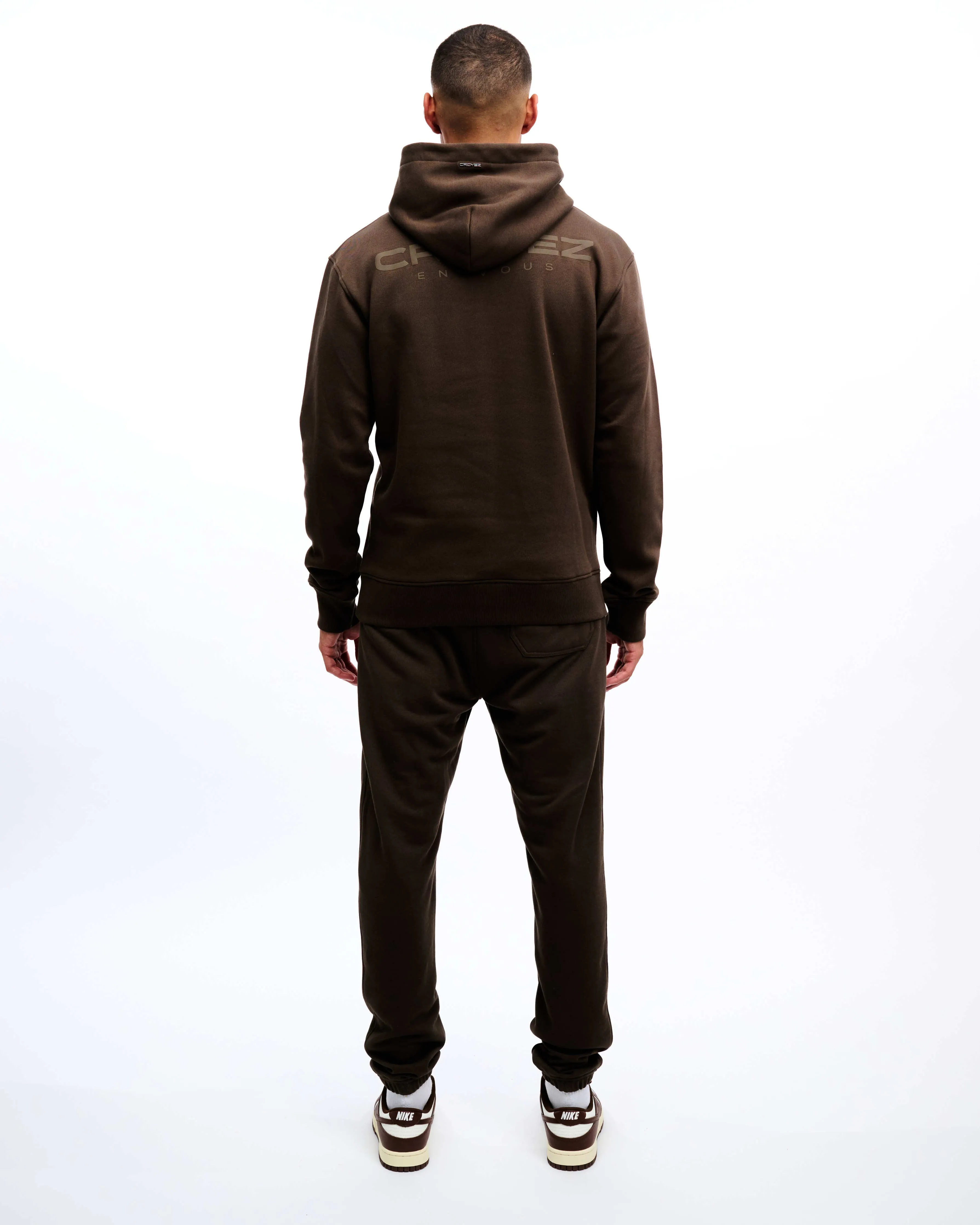 CROYEZ ORGANETTO TRACKPANTS - BROWN