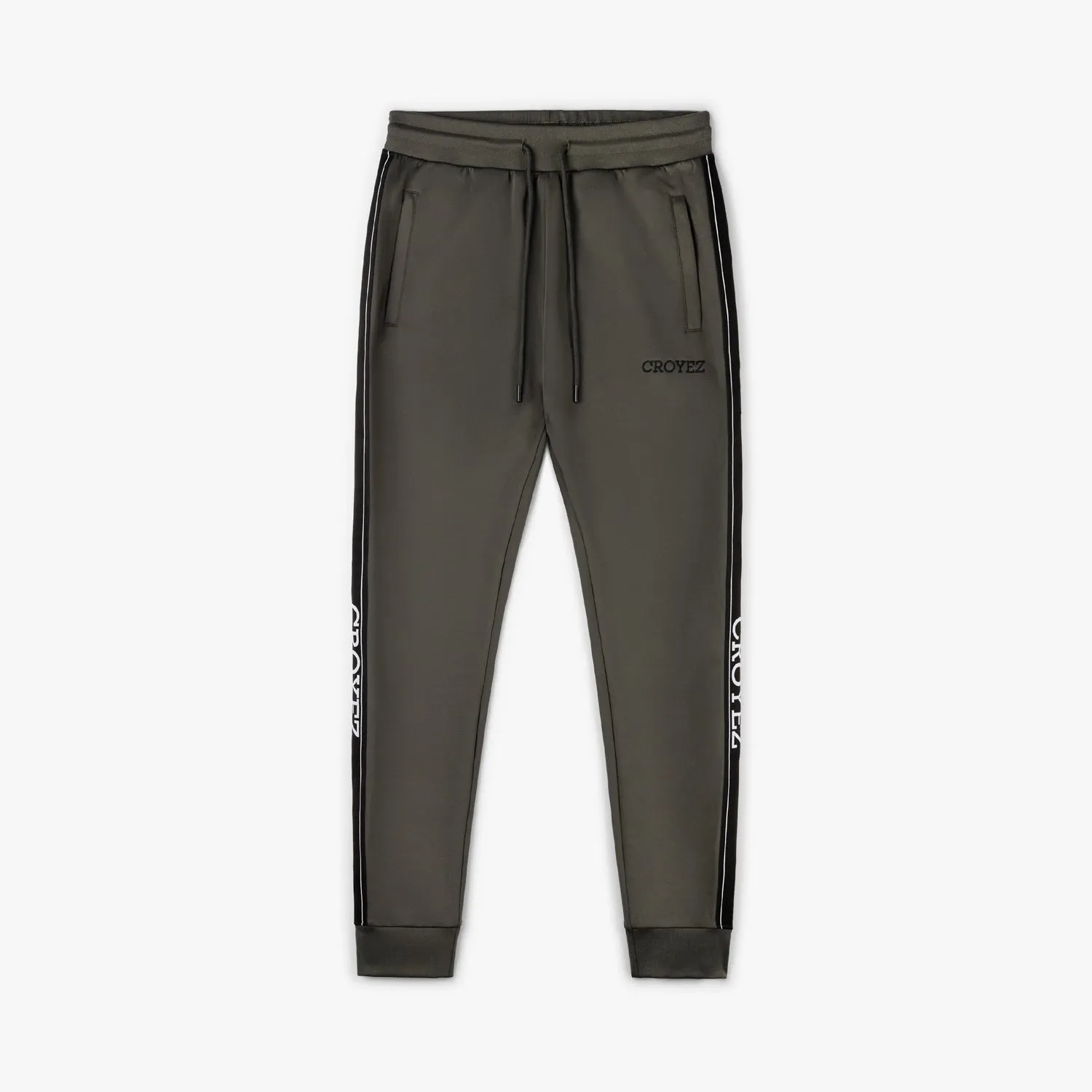 CROYEZ TAPE TRACKPANTS - DARK ARMY