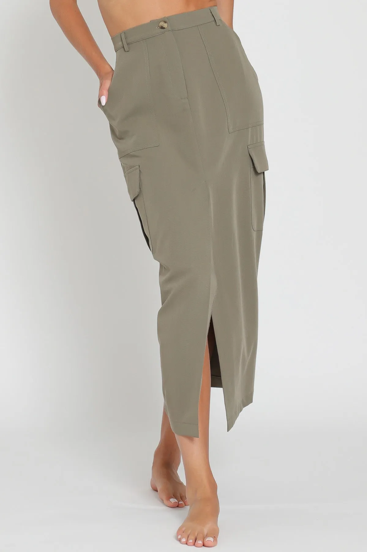 Dirty Martini Midi Pencil Skirt