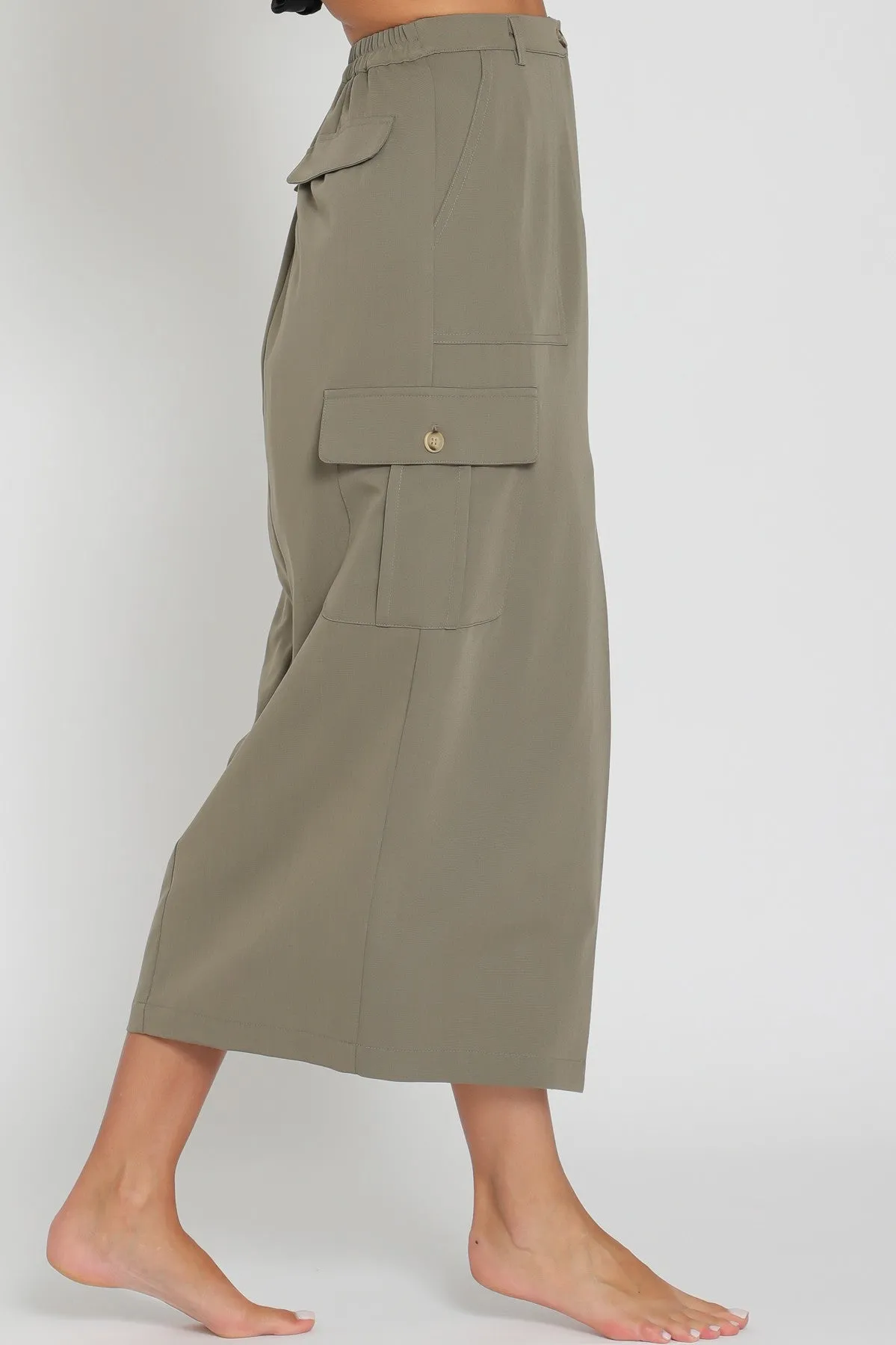 Dirty Martini Midi Pencil Skirt