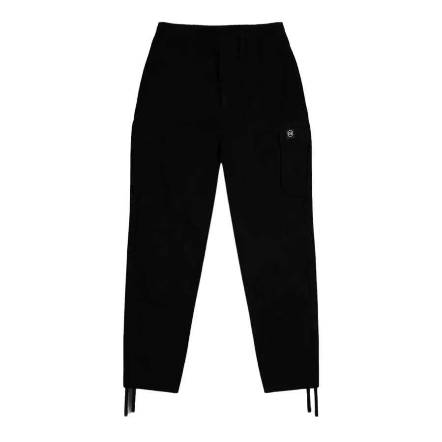 Dolly Noire Easy Cargo trousers in Ripstop cotton pa901-qn-01 black