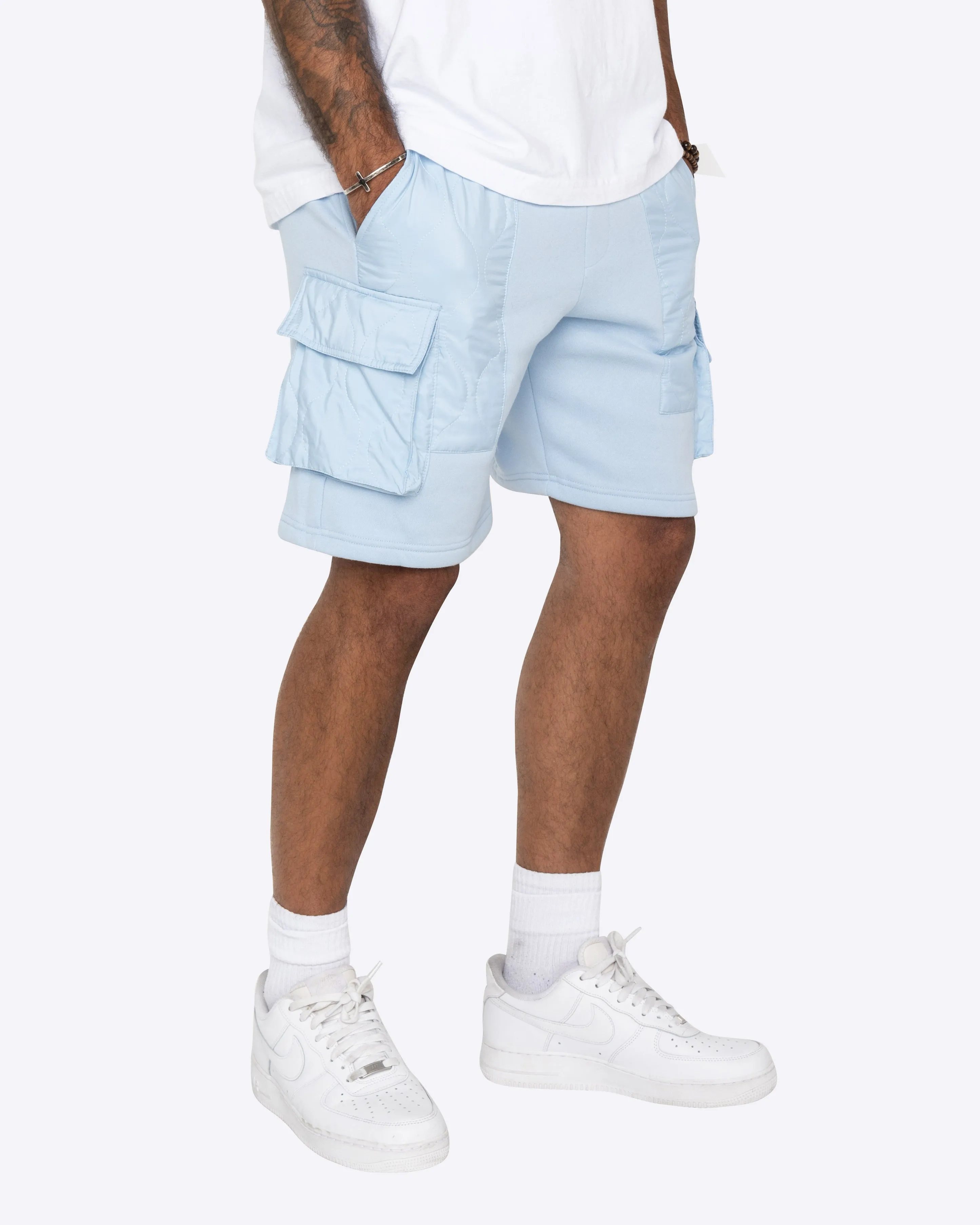 EPTM Hybrid Shorts - Light Blue