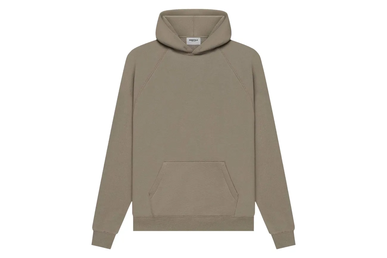 Fear of God Essentials Pull-Over Hoodie 'Taupe'