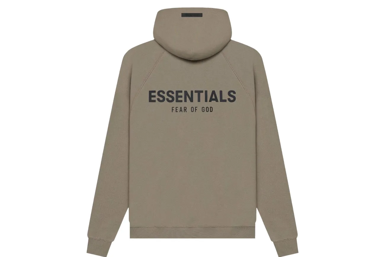 Fear of God Essentials Pull-Over Hoodie 'Taupe'