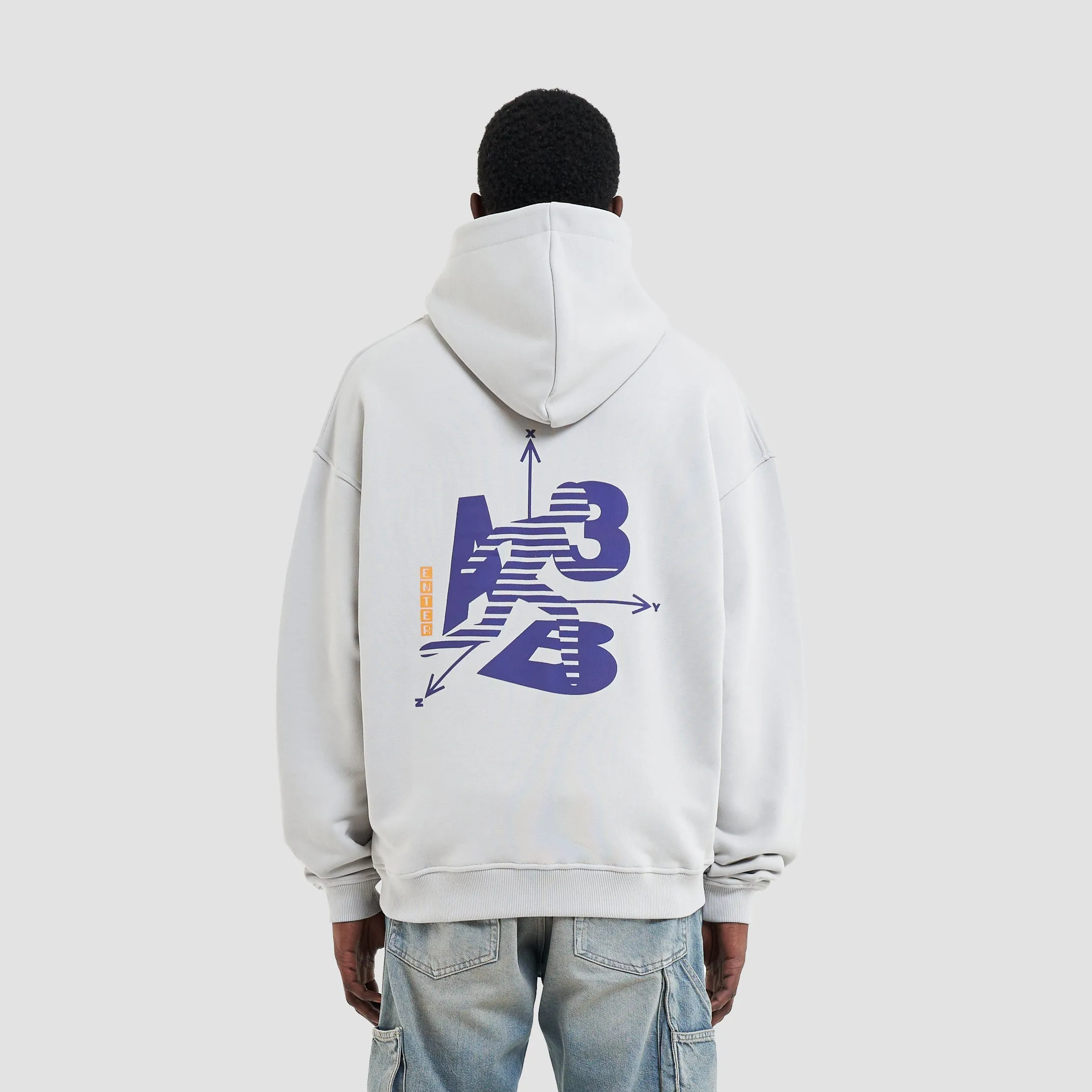 GLITCH LOGO HOODIE