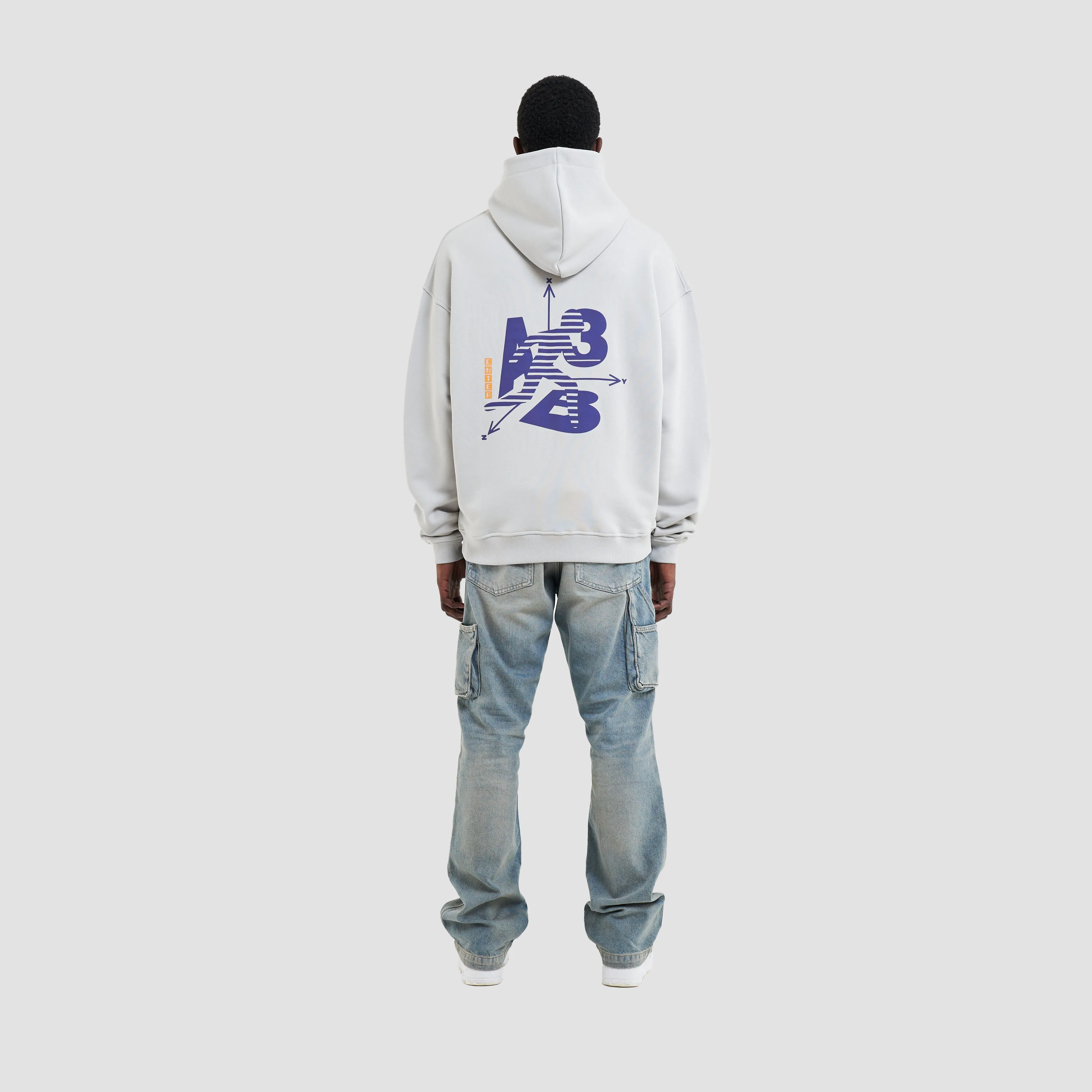 GLITCH LOGO HOODIE