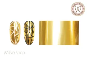 Gold Chrome Nail Film (RB09)