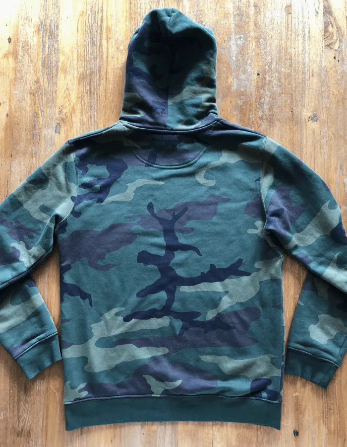 Hiragana Camo Hoodie