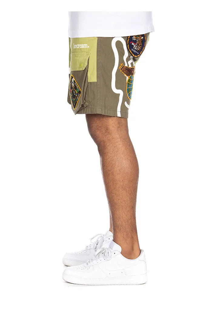 IceCream Chopped Cargo Shorts