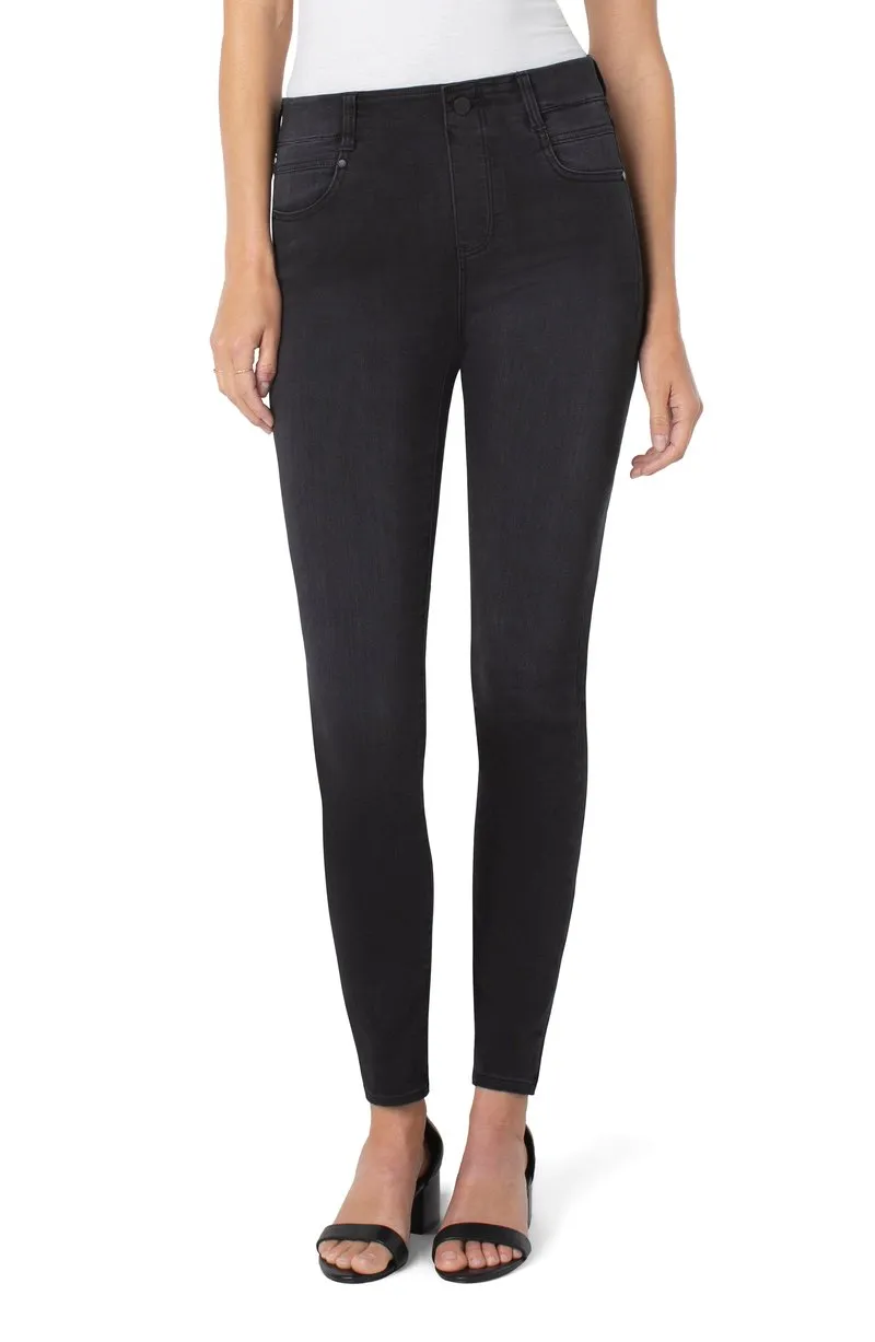 Liverpool Gia Glider Skinny Pull-On - Night Jet