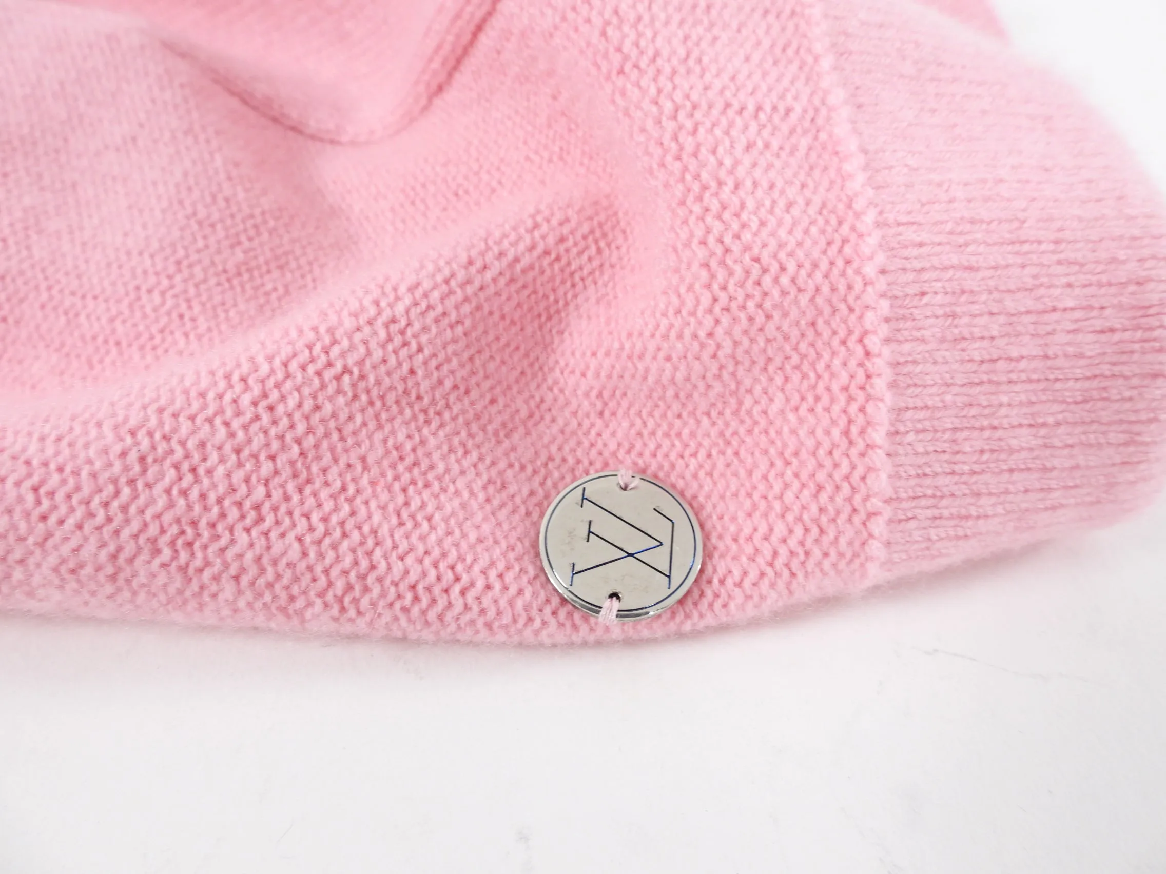 Louis Vuitton Pink Cashmere Sleeveless Sweater Top - S / M