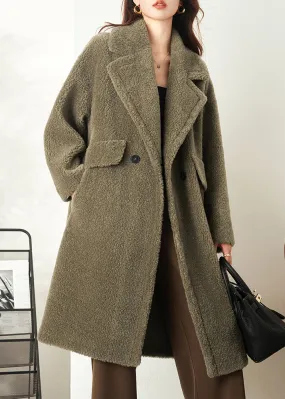 Marsh 100% Shearling Fleece Coat