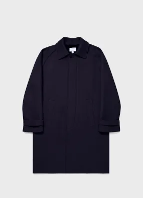 Men's Sunspel x Casely-Hayford Coat in Navy