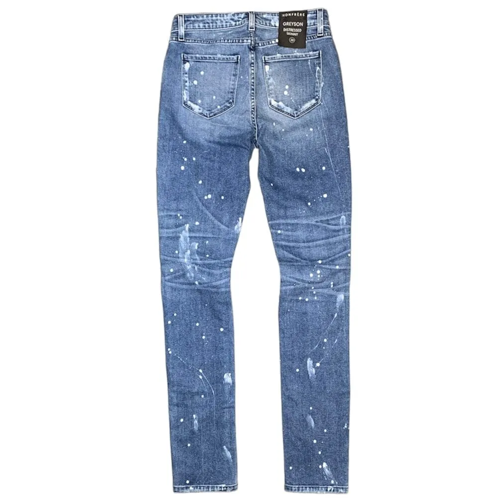 Monfrere Greyson Distressed Jean (Soho Lyon) 1026D12420