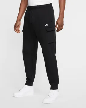 Nike Club Fleece cargo trousers CD3129 010 black