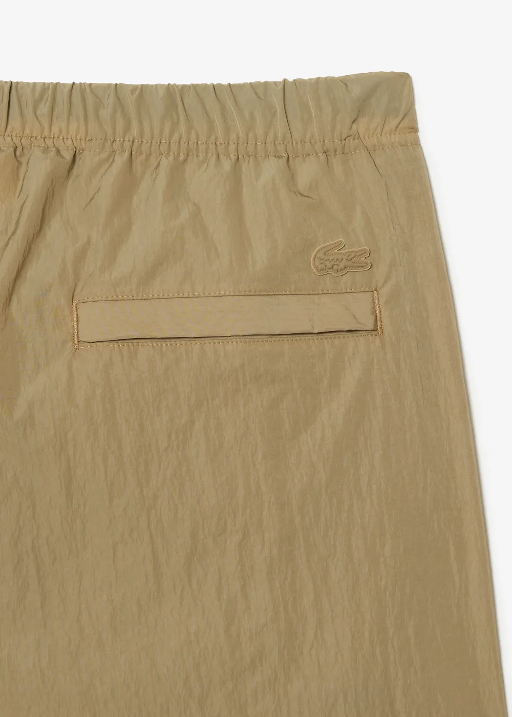 Pantalon cargo Lacoste en nylon beige