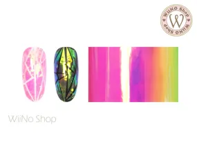 Pink Rainbow Nail Film (RB15)