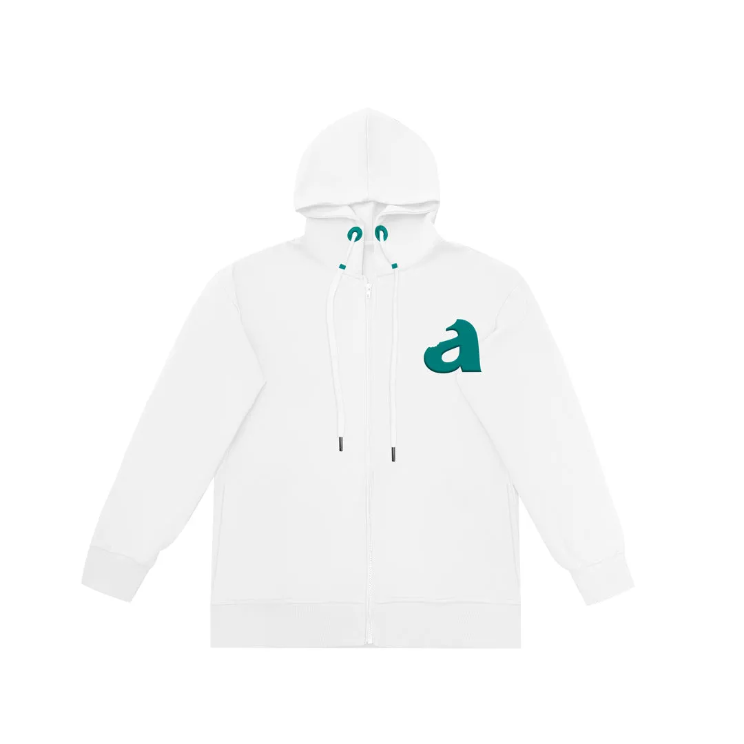 "a" High Graded Odell Fabric Hoodie Available in 2 Colors 7038