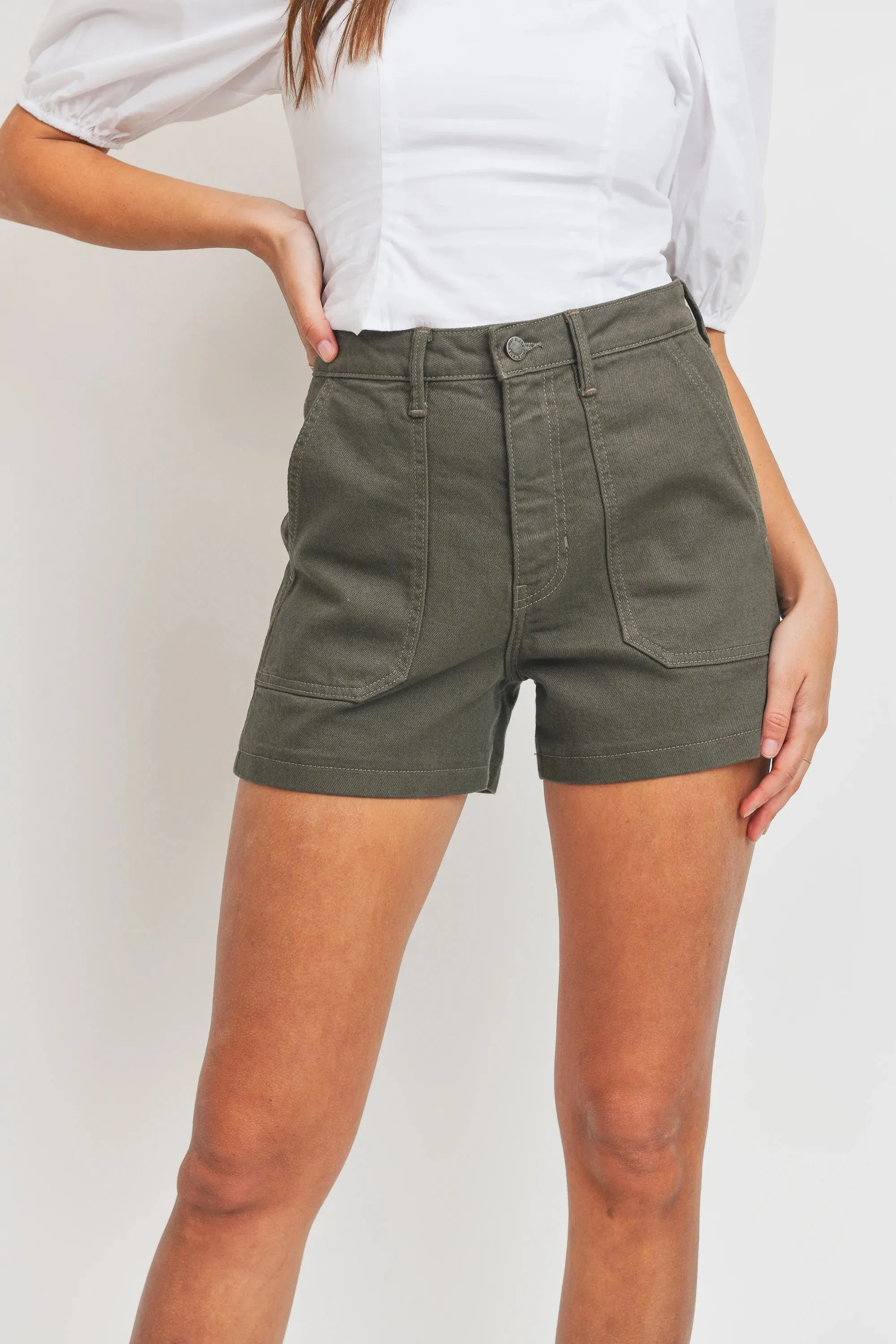 Short Utility Cargo olive