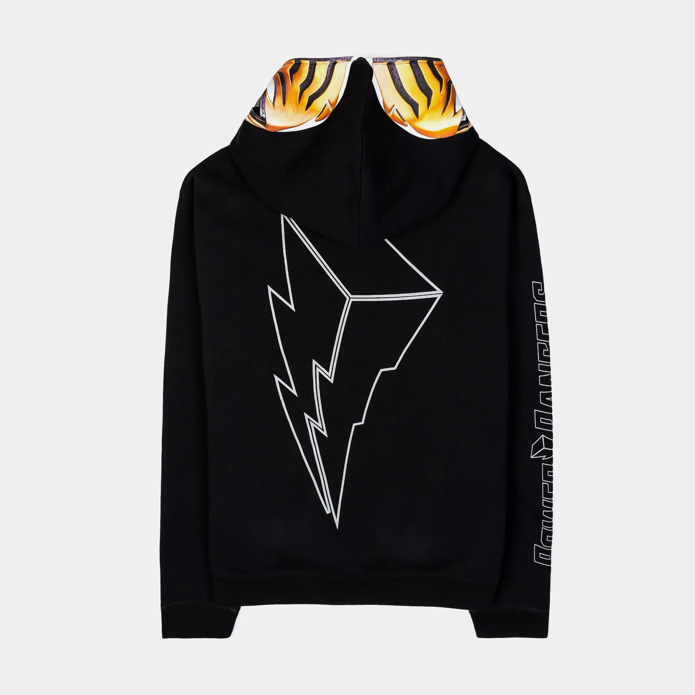 SP x Power Rangers White Ranger Pullover Mens Hoodie (Black/Yellow)