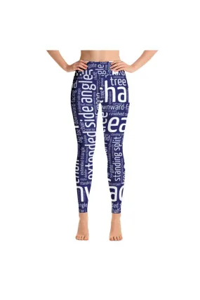 Standing Yoga Asana Yoga Leggings