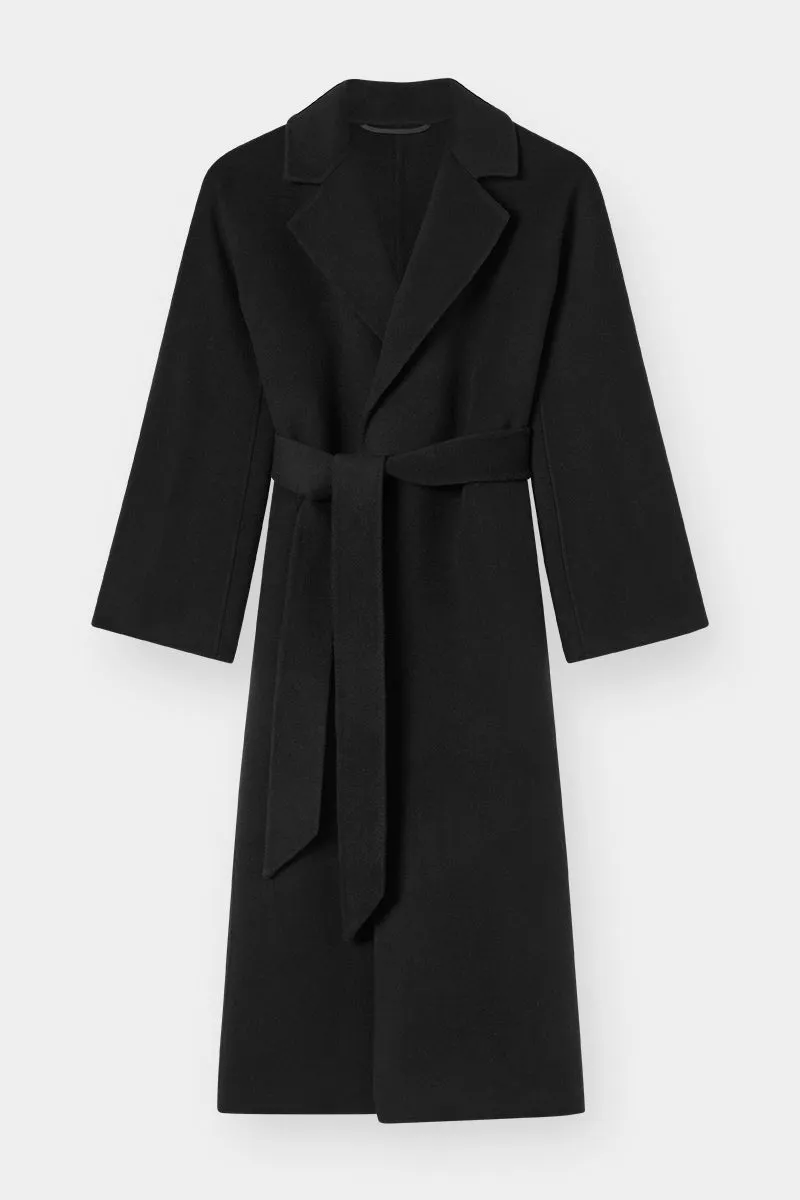 THE CURATED CLASSIC COAT - BLACK