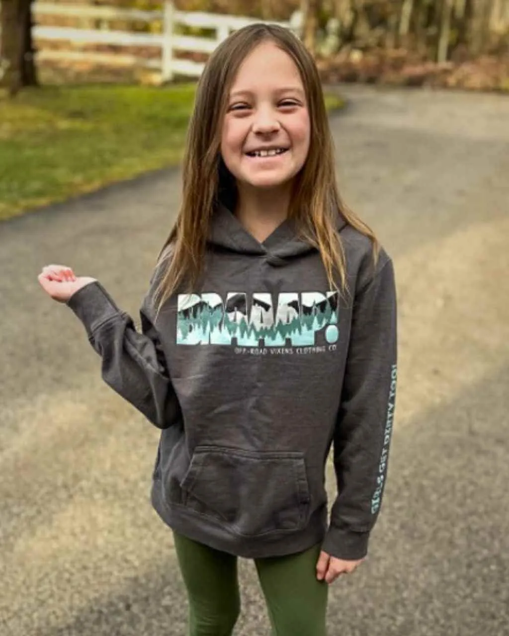 Youth Braaap Babe Hoodie